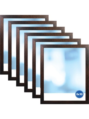 Empressco 20X25 cm 6'lı Kahverengi Fotoğraf Çerçevesi Seti