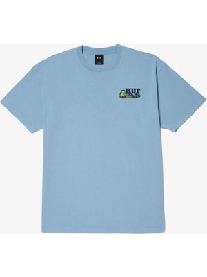 Huf Tool Inc Washed Erkek Mavi T-Shirt
