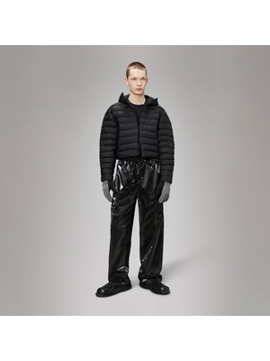 Rains Lohja Puffer W3T2 Erkek Siyah Mont