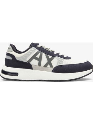 Armani Exchange Erkek Lacivert / Beyaz Sneaker