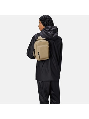Rains Book Daypack Mini W3 Unisex Bej Sırt Çantası