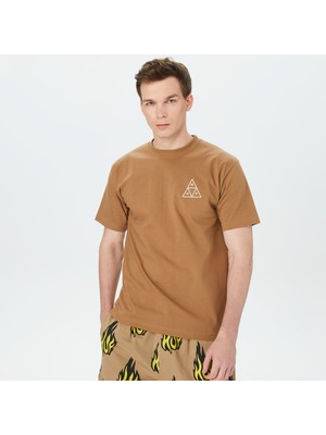 Huf Set Tt Erkek Kahverengi T-Shirt