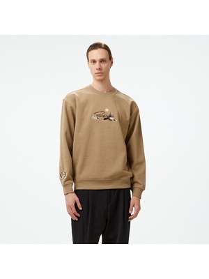 Primitive Passage Crewneck Erkek Bej Sweatshirt