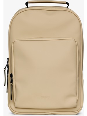 Rains Book Daypack W3 Unisex Bej Sırt Çantası