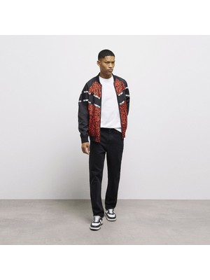 The Kooples Erkek Renk Bloklu Baskılı Siyah Ceket