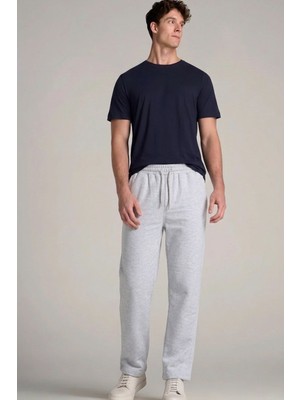 Comstar Erkek Relax Fit Beli Lastikli Jogger A.gri Eşofman Altı