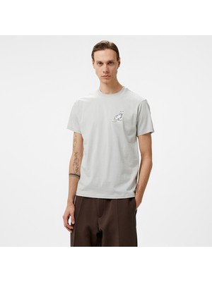 Ripndip Man I Love Felines Erkek Gri T-Shirt