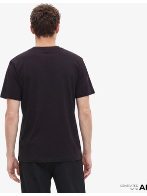 The Kooples Classic Erkek Siyah T-Shirt