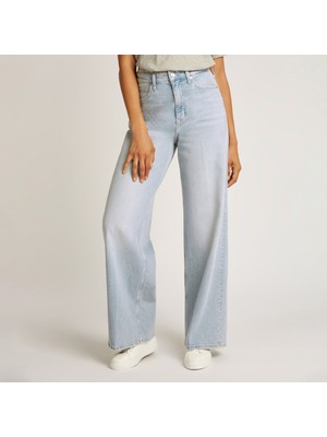 Calvin Klein Kadın Mavi Pantolon