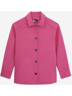 The Kooples Kadın Comfort Fıt Pembe Ceket