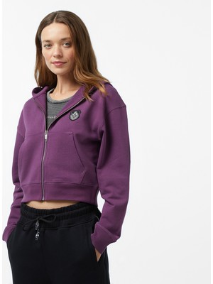 The Kooples Classic Erkek Mor Sweatshirt