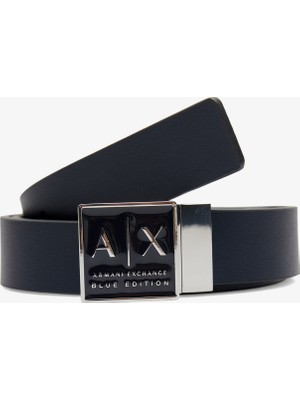 Armani Exchange Erkek Lacivert Kemer