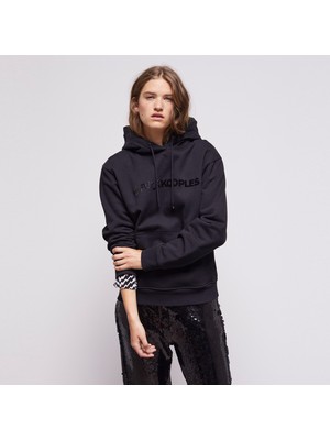 The Kooples Kadın Baskılı Siyah Sweatshırt