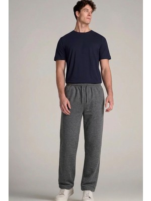 Comstar Erkek Relax Fit Beli Lastikli Jogger Füme Eşofman Altı