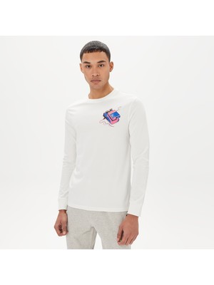 Scotch & Soda Scotch&soda Erkek Beyaz T-Shirt