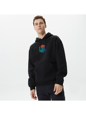 Huf Dimensions Erkek Siyah Hoodie