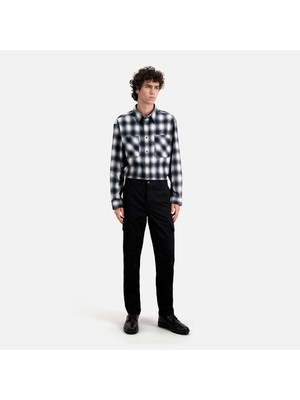 The Kooples Erkek Siyah Kargo Pantolon