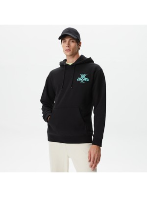 Huf Paid In Full Pullover Erkek Siyah Hoodie