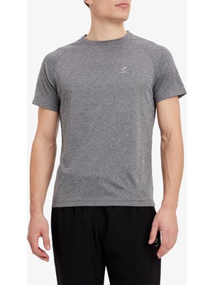 Energetics Erkek Gri Koşu T-Shirt
