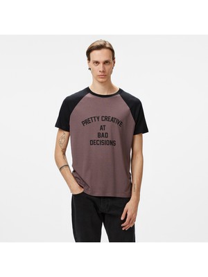 The Kooples Erkek Kahverengi T-Shırt