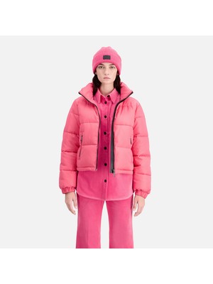 The Kooples Kadın Pembe Şişme Mont