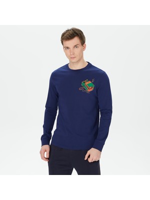 Scotch & Soda Scotch&soda Erkek Mavi T-Shirt