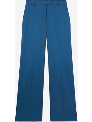 The Kooples Kadın Straıght Fıt Çiçek Desenli Mavi Pantolon