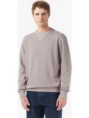 Scotch & Soda Scotch&soda G/d Structured Erkek Gri Sweatshirt