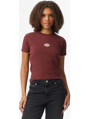 Dickies Maple Valley Kadın Kahverengi T-Shirt