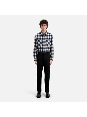 The Kooples Erkek Siyah Kargo Pantolon