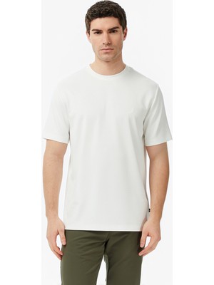 Nautica Erkek Beyaz Regular Fit T-Shirt