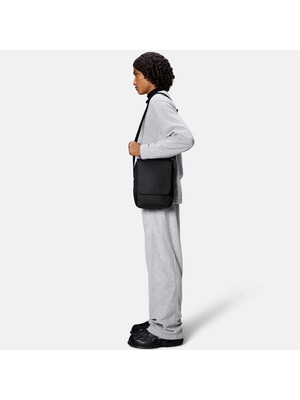 Rains Trail Reporter Bag W3 Unisex Siyah Omuz Çantası