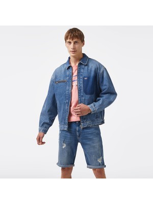 Tommy Hilfiger Erkek Mavi Mont