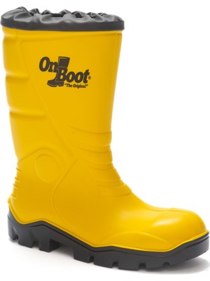 Onboot Onboot Kısa Büzgülü Soğuk, Su Geçirmez Tabanlı Iş Av ve Yağmur Çizmesi 1009