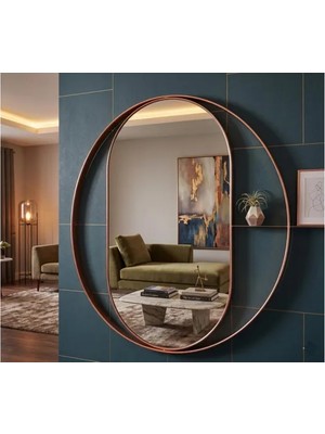 Vivense Nexus Bakır Kaplama Ayna, 80 cm