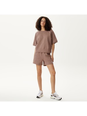 Alpha Industries Quilted Kadın Mor Şort