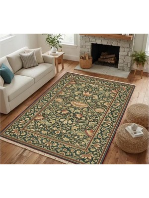Vivense Bordo Sümbül Dokuma Taban Halı, 576 Yng 120X180 cm