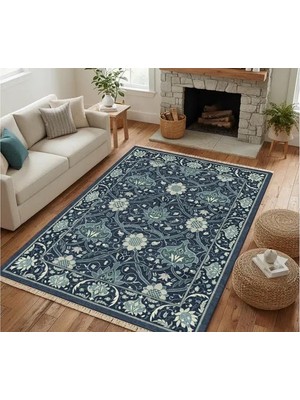 Vivense Okyanus Çiçekleri Dokuma Taban Halı, 574 Yng 150X230 cm