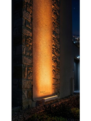 Empressco 6W Amber LED Wallwasher, 20CM, Duvar Boyama ile Şık Aydınlatma