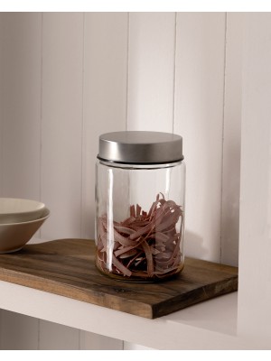 Madame Coco Loire Metal Kapaklı Kavanoz - Şeffaf - 1500 ml