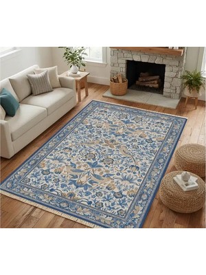 Vivense Çini Esintisi Dokuma Taban Halı, 567 Yng 150X230 cm