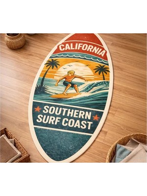 Vivense Surf Coast California Dokuma Taban Halı, 587 Yng 120X180 cm