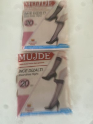 Müjde Ince Diz Altı Çorap
