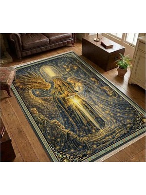 Vivense Elf Krallığı Dokuma Taban Halı, 633 Yng 100X150 cm