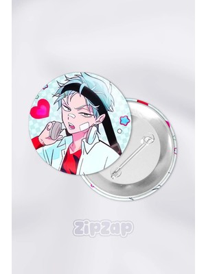 Zipzap Alien Stage Till Çanta Süsü Rozet Iğneli Buton Rozet Seti (1 Adet)