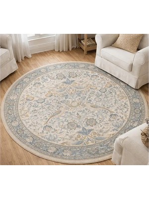 Vivense Buz Bülbül Dokuma Taban Halı, 604 Yng 100X100 cm