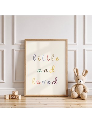 Luxor Pixels (Çerçevesiz) Little And Loved Çocuk Odası Poster