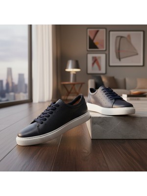 By Barretti Lacivert Hava Delikli Sneaker