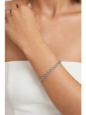 Bacc Silver Burgu Model Bileklik