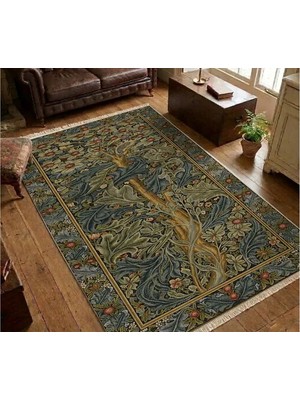 Vivense Vintage Ağaç Dokuma Taban Halı, 625 Yng 100X150 cm